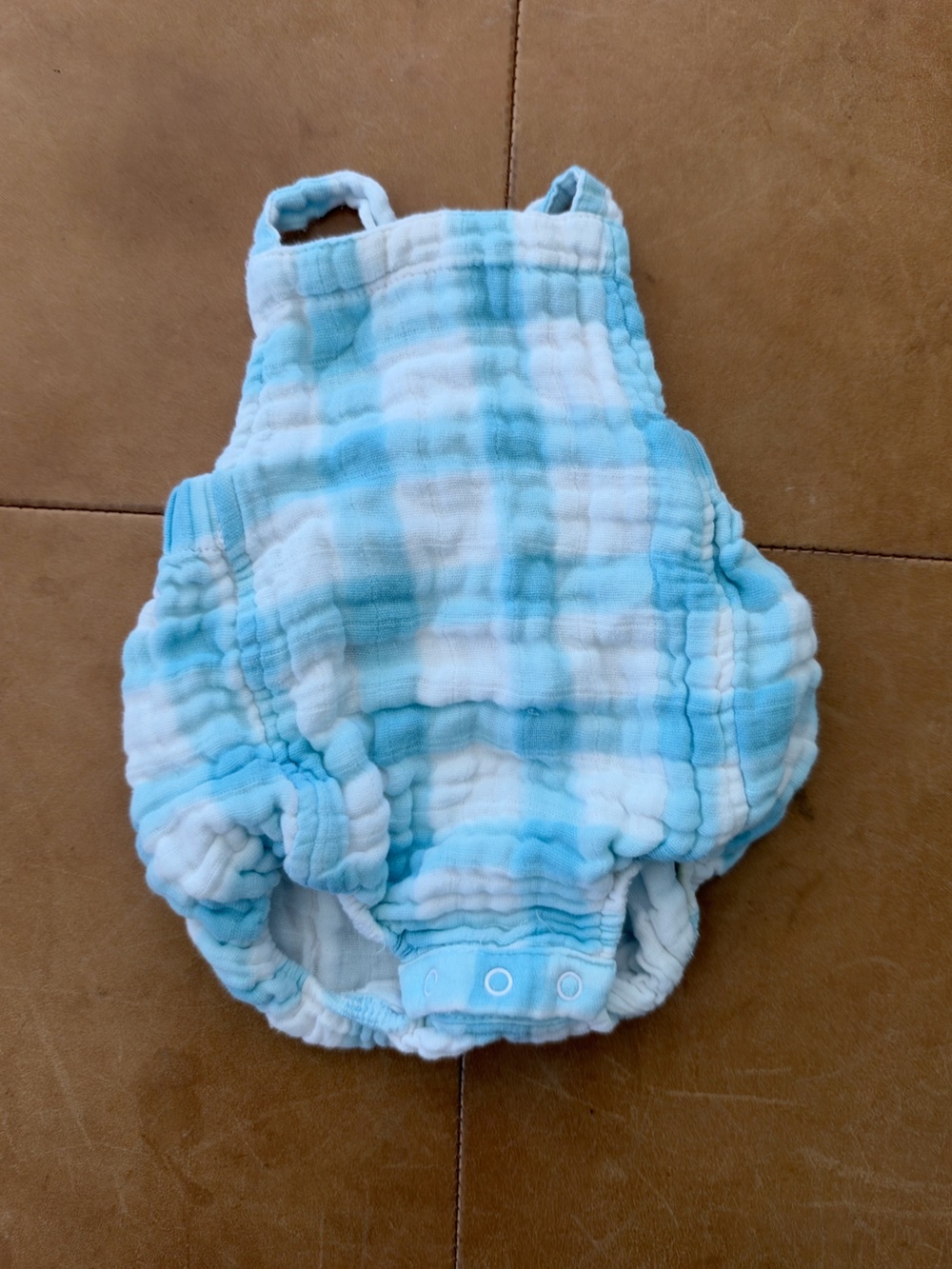 Angel Dear Organic Cotton Sunsuit 0-3M